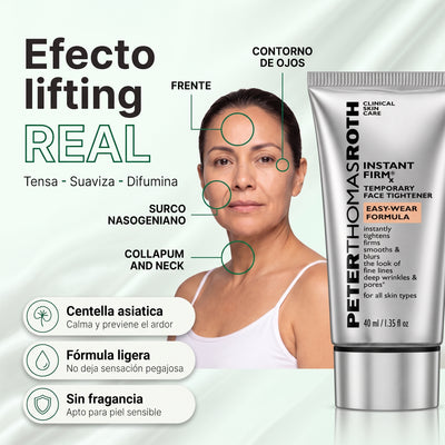 Bio Lift - Peter Thomas Roth Instant | Crema Tensora Facial | Efecto Lifting en Minutos | 40 ml